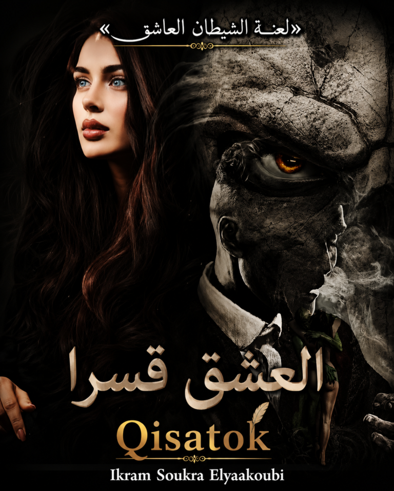 غلاف قصة العشق قسرا للكاتبة إكرام سكرة اليعقوبي على موقع Qisatok